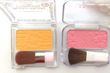 黃色腮紅有什么用途？3種用法效果驚艷