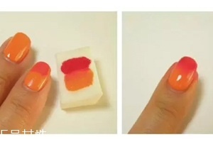 漸變指甲怎么配色？溫暖配色教程