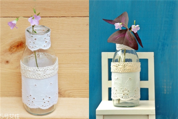 牛奶瓶廢物利用做花盆DIY 空瓶大變身 牛奶瓶廢物利用做花盆DIY 空瓶大變身