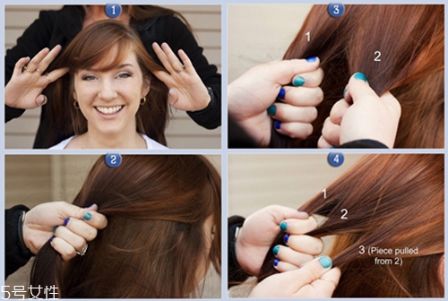 冬天戴帽子怎么扎頭發(fā)好？法式魚(yú)骨辮編發(fā)很特別