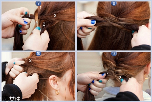 冬天戴帽子怎么扎頭發(fā)好？法式魚(yú)骨辮編發(fā)很特別