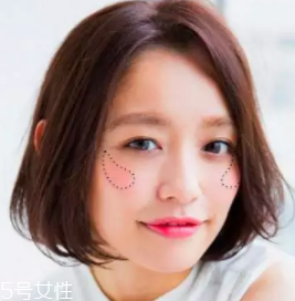 圓臉腮紅怎么打顯臉瘦？斜掃腮紅分分鐘變小臉