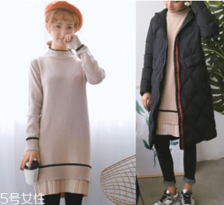 長款毛衣怎么搭配外套？六款毛衣連衣裙怎么搭都好看