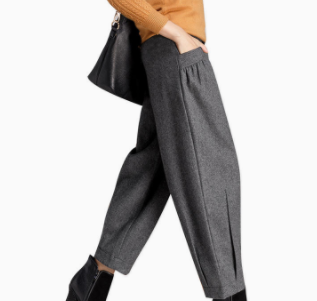 毛呢褲子怎么搭配？盤點毛呢褲子所有褲型搭配