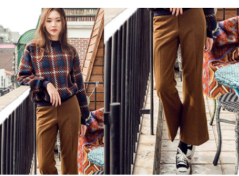 毛呢褲子怎么搭配？盤點毛呢褲子所有褲型搭配