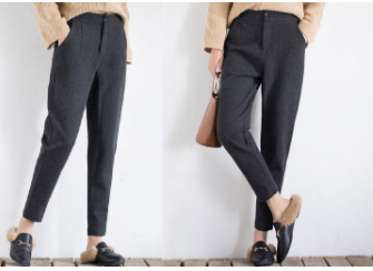 毛呢褲子怎么搭配？盤點毛呢褲子所有褲型搭配