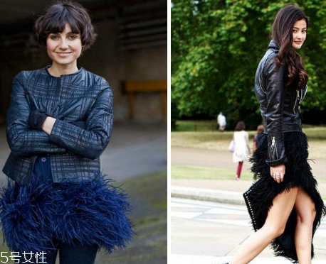 羽毛裙怎么搭配？浪漫飄逸造型首選