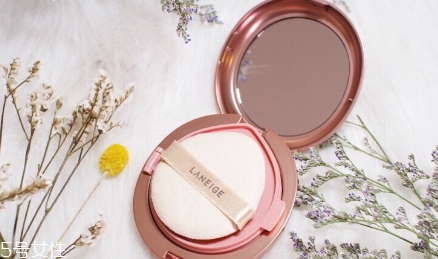 蘭芝玫瑰金雙層遮瑕氣墊怎么用？
