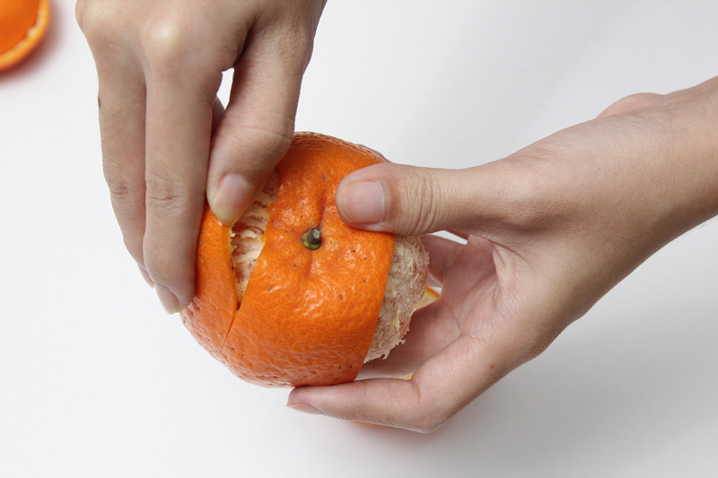 橘子皮怎么剝 7種快速剝橘子的方法 橘子皮怎么剝 7種快速剝橘子的方法