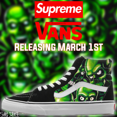 supreme與vans2018春夏聯(lián)名鞋款發(fā)售時間_多少錢 supreme與vans2018春夏聯(lián)名鞋款發(fā)售時間_多少錢