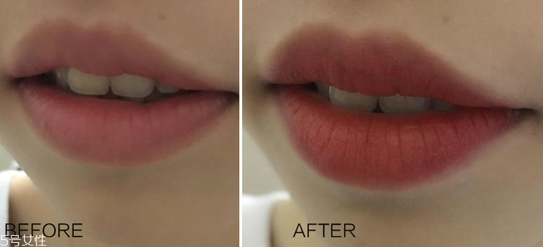 霧唇妝畫(huà)法圖解 5步打造甜美霧面唇妝