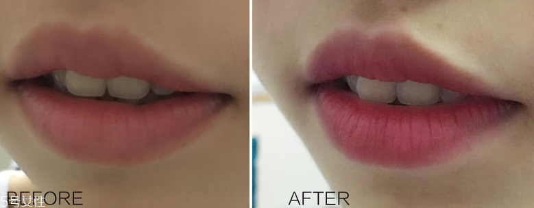 霧唇妝畫(huà)法圖解 5步打造甜美霧面唇妝