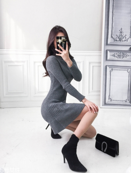 灰色針織裙怎么搭配？極致低調(diào)的氣質(zhì)美
