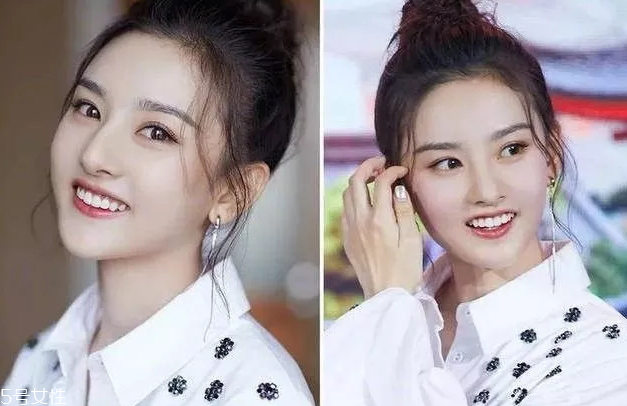 寬額頭適合什么劉海？2018額頭寬劉海圖片