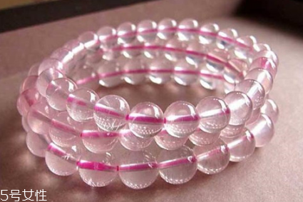 粉水晶手鏈一般多少錢？?jī)r(jià)值取決于成色