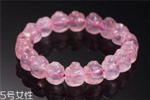 粉水晶手鏈一般多少錢？價值取決于成色