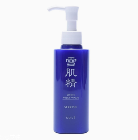 雪肌精洗顏乳適合什么膚質(zhì)？宜油性皮膚