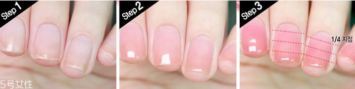 美甲漸變色的做法圖解 漸變美甲怎么做教程圖片 美甲漸變色的做法圖解 漸變美甲怎么做教程圖片
