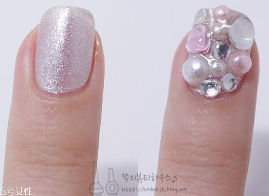 2018好看的新娘美甲新款式 透明感美甲圖片合集 2018好看的新娘美甲新款式 透明感美甲圖片合集