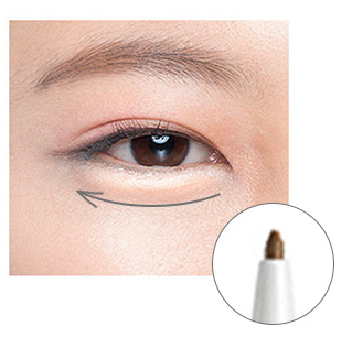 臥蠶筆怎么用圖解 三步打造愛笑的眼睛 臥蠶筆怎么用圖解 三步打造愛笑的眼睛