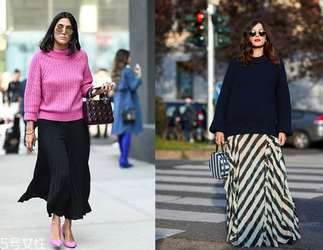 半身裙配什么上衣？既暖又顯瘦的穿搭推薦