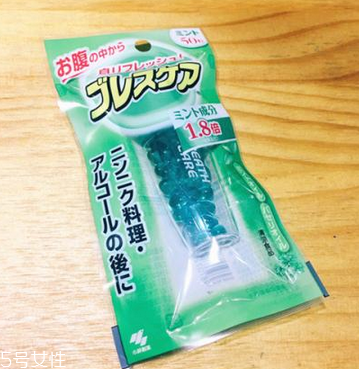 小林制藥口氣清新丸吃幾顆？