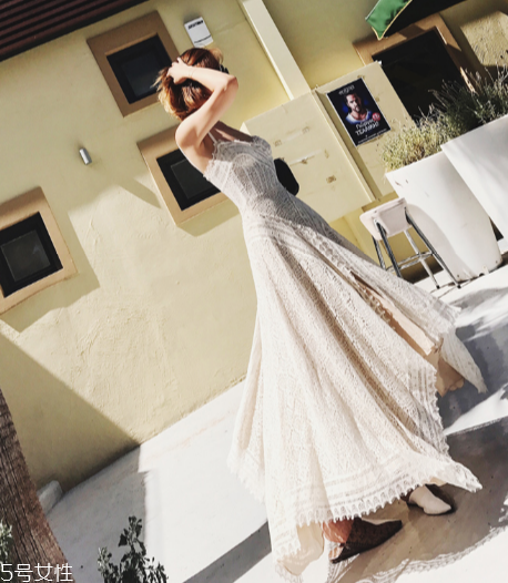 2022新款蕾絲連衣裙？回頭率超高的仙女裙