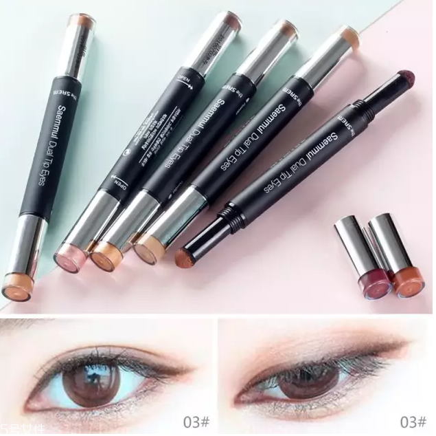 棕色眼影配什么腮紅？和唇色一致即可