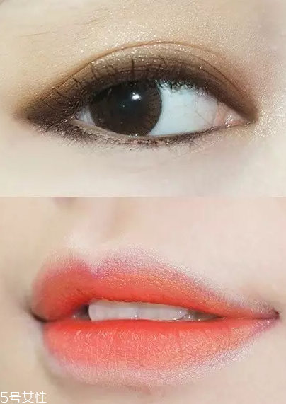 大地色眼影配什么顏色口紅？豆沙色超有氣質(zhì)