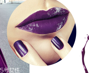 紫色美甲圖片2018款式 耀眼紫光綻放指尖 紫色美甲圖片2018款式 耀眼紫光綻放指尖