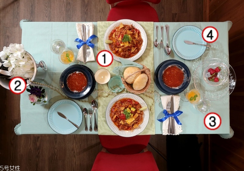 餐桌裝飾布置圖片 餐桌布置的4大重點 餐桌裝飾布置圖片 餐桌布置的4大重點