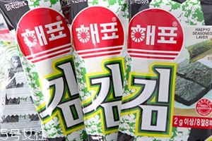 海牌海苔多少錢？韓國海牌海苔好吃嗎？
