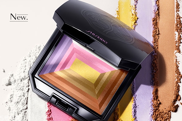 資生堂新七色蜜粉好用嗎？一盒多用高顏值代表