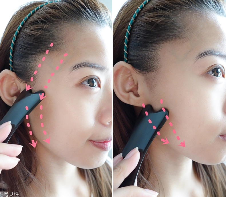 臉部怎么樣刮痧瘦臉？自己在家刮痧怎么刮？