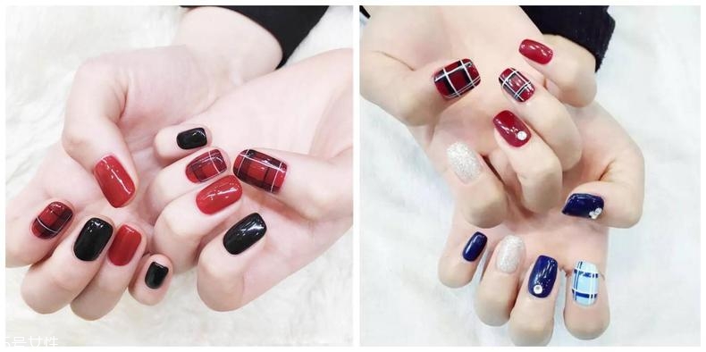 美甲的形狀和顏色怎么搭配？劍型指甲適合紅與黑