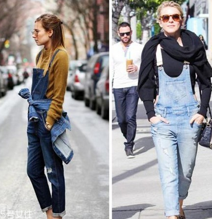 背帶褲怎么穿好看？清新減齡的春日穿搭