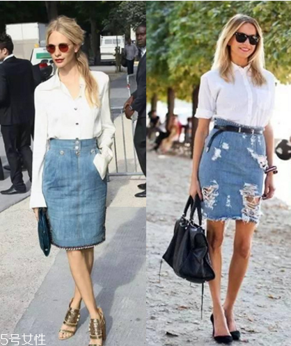 牛仔裙配什么上衣？最經(jīng)典的時(shí)尚穿搭