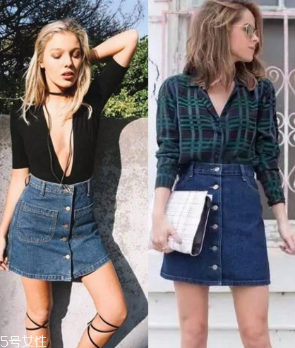 牛仔裙配什么上衣？最經(jīng)典的時(shí)尚穿搭