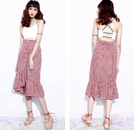 魚尾裙怎么搭配？這樣穿超級(jí)顯瘦