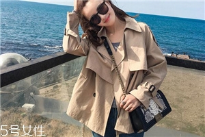 今年流行什么樣的風衣？這幾款少女感十足