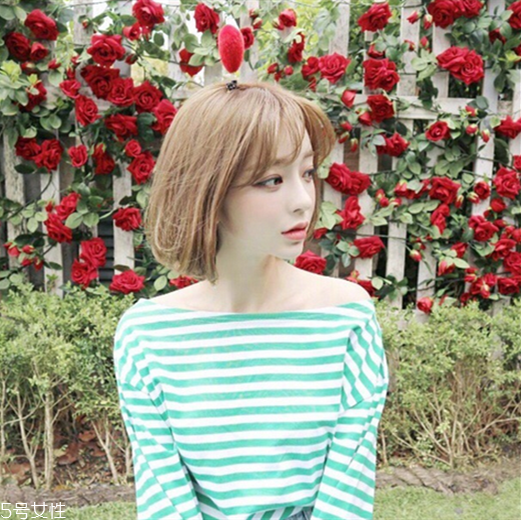 齊肩直發(fā)怎么扎好看 凸顯女神清純 齊肩直發(fā)怎么扎好看 凸顯女神清純