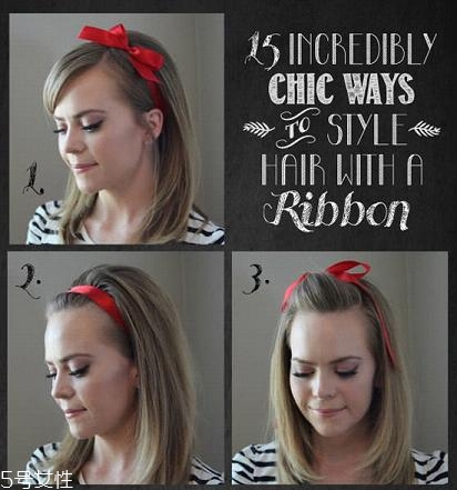 韓國(guó)發(fā)帶怎么帶好看 韓國(guó)發(fā)帶的系法圖解 韓國(guó)發(fā)帶怎么帶好看 韓國(guó)發(fā)帶的系法圖解