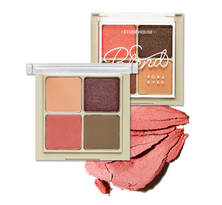 愛(ài)麗小屋四色眼影2號(hào)色試色 愛(ài)麗小屋明星產(chǎn)品