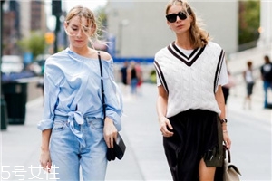 針織背心怎么搭配？爭做時尚先鋒