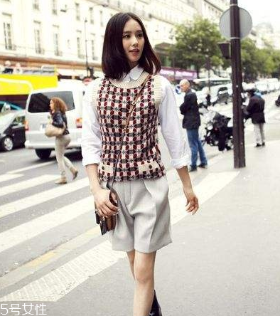 針織背心怎么搭配？爭做時尚先鋒