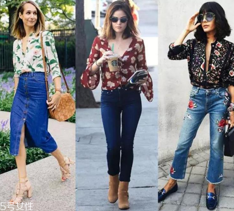 碎花衣服怎么搭配？美上天的秘密武器