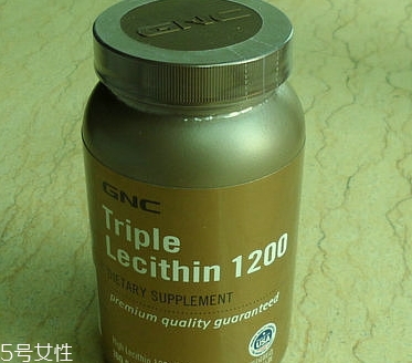 gnc卵磷脂一天吃幾粒？
