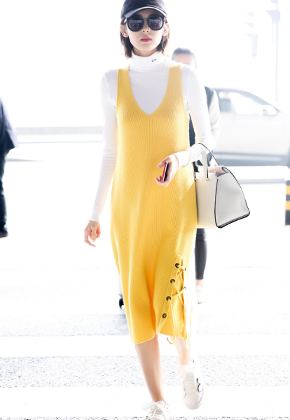 連衣裙里面怎么搭配？堪稱遮肉神器