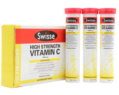 swisse泡騰片沖多少水？