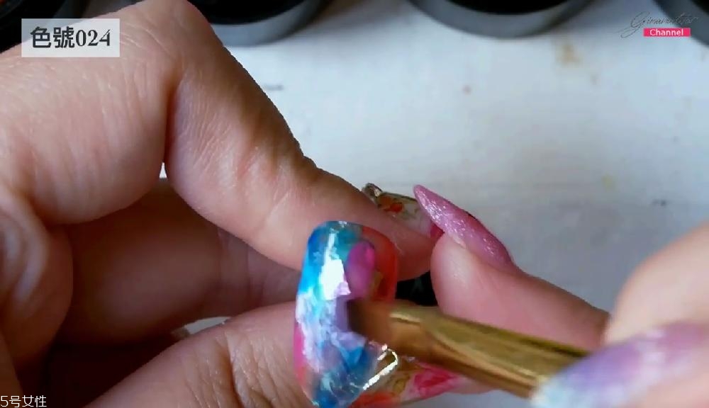 創(chuàng)意星空美甲圖片教程2018 創(chuàng)意星空美甲圖片教程2018